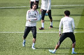 PSG Training before facing Arsenal - FA