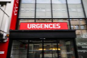 Emergency Department At Saint-Antoine Hospital - Paris