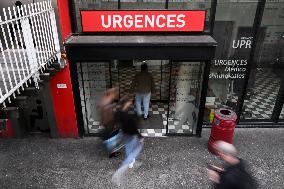 Emergency Department At Saint-Antoine Hospital - Paris