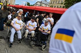 Veterans and UNBROKEN Center patients join Nova Poshta Lviv Half Marathon