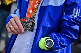 Veterans and UNBROKEN Center patients join Nova Poshta Lviv Half Marathon