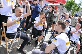 Veterans and UNBROKEN Center patients join Nova Poshta Lviv Half Marathon