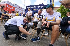 Veterans and UNBROKEN Center patients join Nova Poshta Lviv Half Marathon