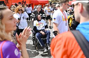 Veterans and UNBROKEN Center patients join Nova Poshta Lviv Half Marathon