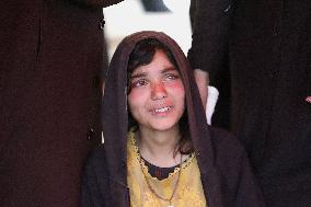 Funeral Of Child Martyr Hassan Munir Hamad - Gaza