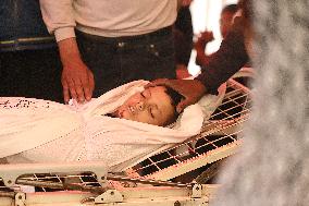 Funeral Of Child Martyr Hassan Munir Hamad - Gaza