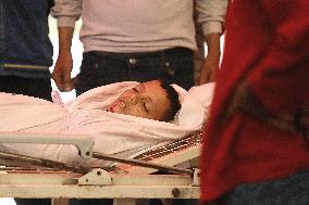 Funeral Of Child Martyr Hassan Munir Hamad - Gaza