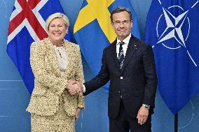 SWEDEN STATE VISIT FROM ICELAND