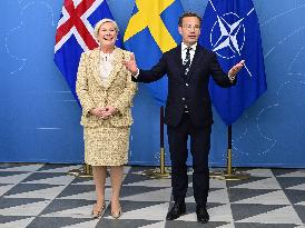 SWEDEN STATE VISIT FROM ICELAND