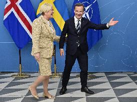 SWEDEN STATE VISIT FROM ICELAND