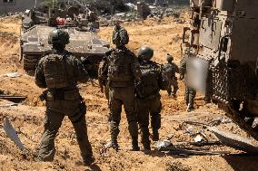 IDF Troops In Gaza - Palestine