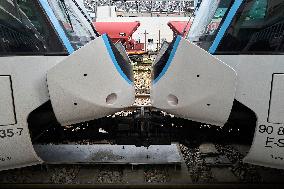 RER B Line Disrupted Due to SNCF Strike - Massy