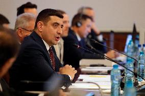 Romanian Far-Right Candidate George Simion - Bucharest
