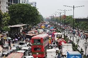 Crowd Welcoming Khaleda Zia - Bangladesh