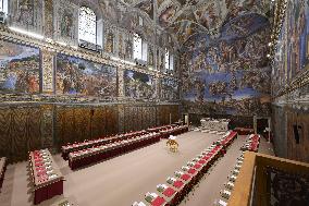 The Sistine Chapel Is Ready For The Conclave - Vatican
