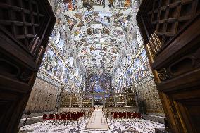 The Sistine Chapel Is Ready For The Conclave - Vatican