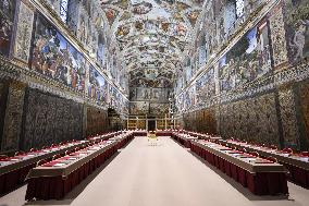The Sistine Chapel Is Ready For The Conclave - Vatican