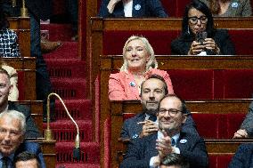 Questions to the government at the National Assembly - Paris RL
