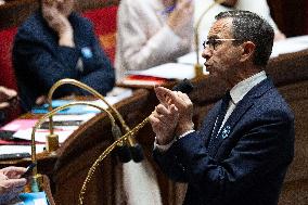 Questions to the government at the National Assembly - Paris RL