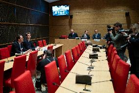 Arnaud Rerolle at French National Assembly - Paris