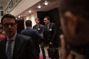 Arnaud Rerolle at French National Assembly - Paris