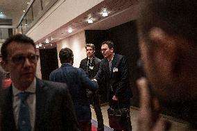 Arnaud Rerolle at French National Assembly - Paris