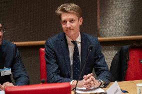 Arnaud Rerolle at French National Assembly - Paris