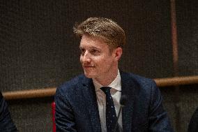 Arnaud Rerolle at French National Assembly - Paris
