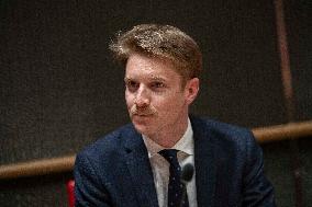 Arnaud Rerolle at French National Assembly - Paris