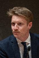 Arnaud Rerolle at French National Assembly - Paris