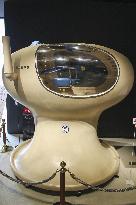 "Human washing machine" capsule for 1970 Osaka Exposition