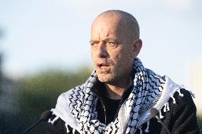 Melenchon Rallies Against Dissolution Threats - Paris