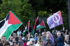 Melenchon Rallies Against Dissolution Threats - Paris