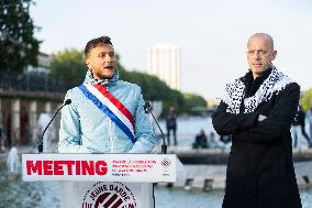 Melenchon Rallies Against Dissolution Threats - Paris