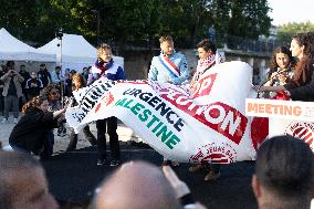 Melenchon Rallies Against Dissolution Threats - Paris