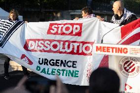 Melenchon Rallies Against Dissolution Threats - Paris