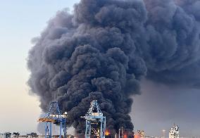 Drone Strikes Hit Key Sites in Port Sudan, Including Airport and Oil Terminal