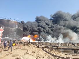 Drone Strikes Hit Key Sites in Port Sudan, Including Airport and Oil Terminal