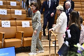 SWEDEN STATE VISIT FROM ICELAND KAROLINSKA