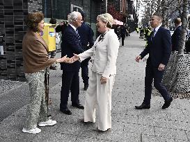 SWEDEN STATE VISIT FROM ICELAND KAROLINSKA