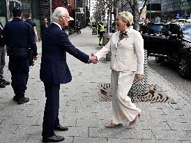 SWEDEN STATE VISIT FROM ICELAND KAROLINSKA