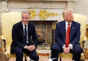 Mark Carney Meets Donald Trump - Washington