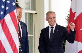 Mark Carney Meets Donald Trump - Washington