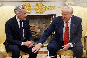 Mark Carney Meets Donald Trump - Washington