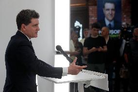 Nicusor Dan Presidential Candidate in Bucharest Elections - Romania