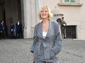 Valeria Bruni Tedesci At 70th David Di Donatello - Rome