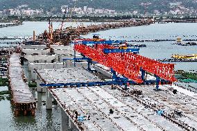 Houhai Cross-Sea Special Bridge Construction