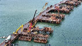 Houhai Cross-Sea Special Bridge Construction