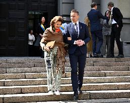 SWEDEN STATE VISIT FROM ICELAND