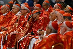 Mass for the Election of the Roman Pontiff - Vatican